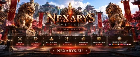 Nexarys Metin2 — Metin2 PvM Private Server
