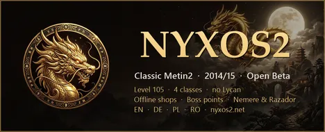 Nyxos2 — Metin2 Oldschool Private Server